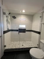 In-line Shower Door