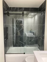 In-line Shower Door