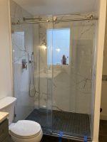 In-line Shower Door